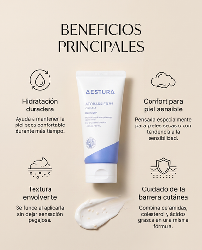 Aestura Atobarrier 365 Cream · Crema Barrera con Ceramidas 80 ml