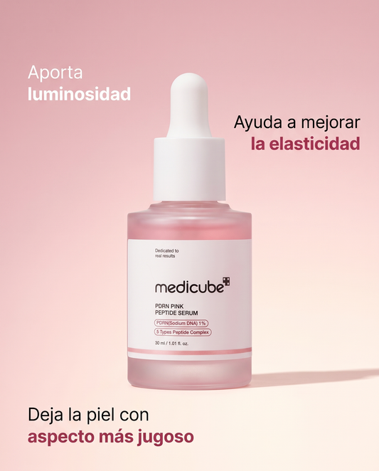 MEDICUBE PDRN Pink Peptide Serum · Sérum Coreano con PDRN y Péptidos 30 ml