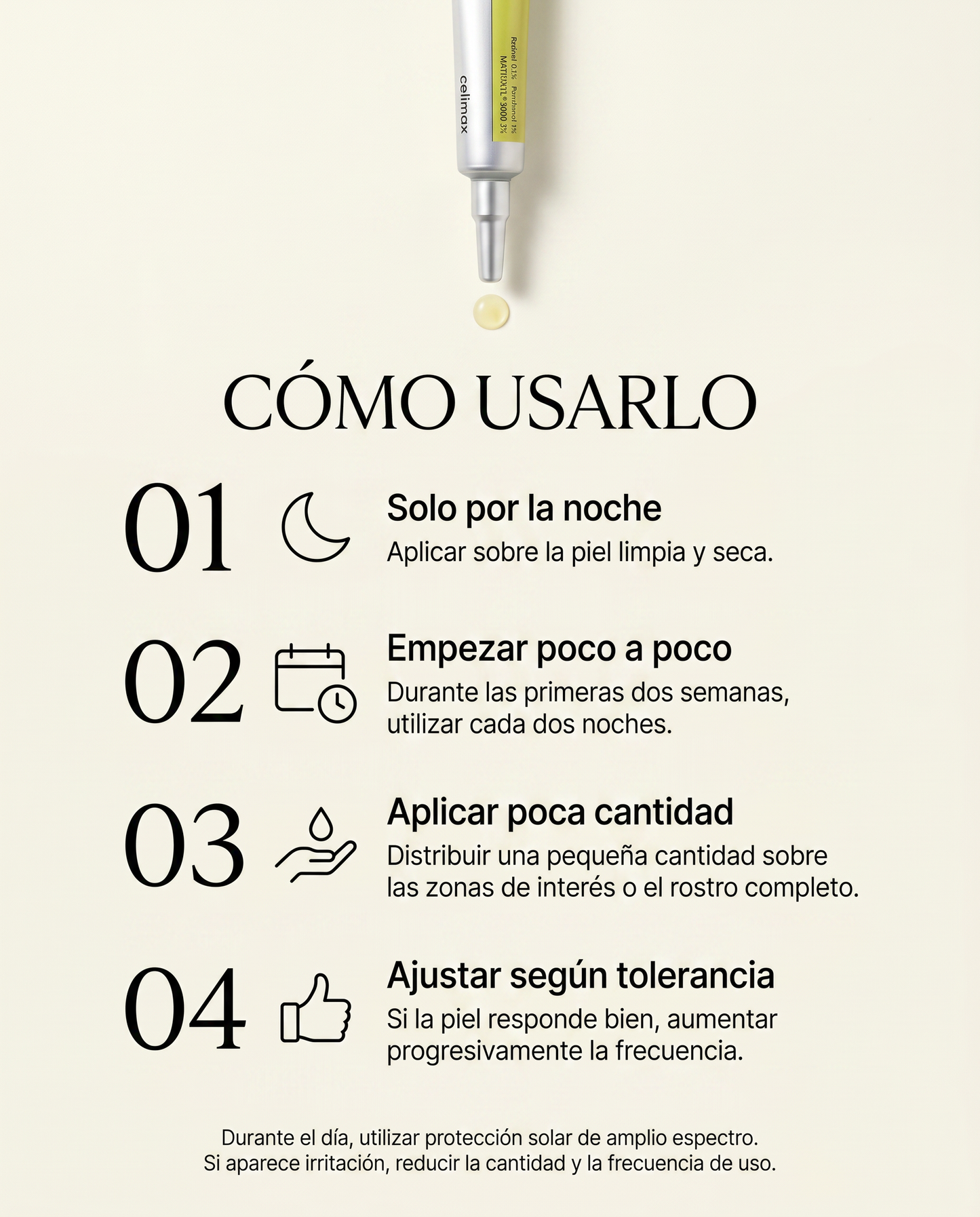 Celimax The Vita-A Retinal Shot Tightening Booster · Sérum Nocturno con Retinal 15 ml
